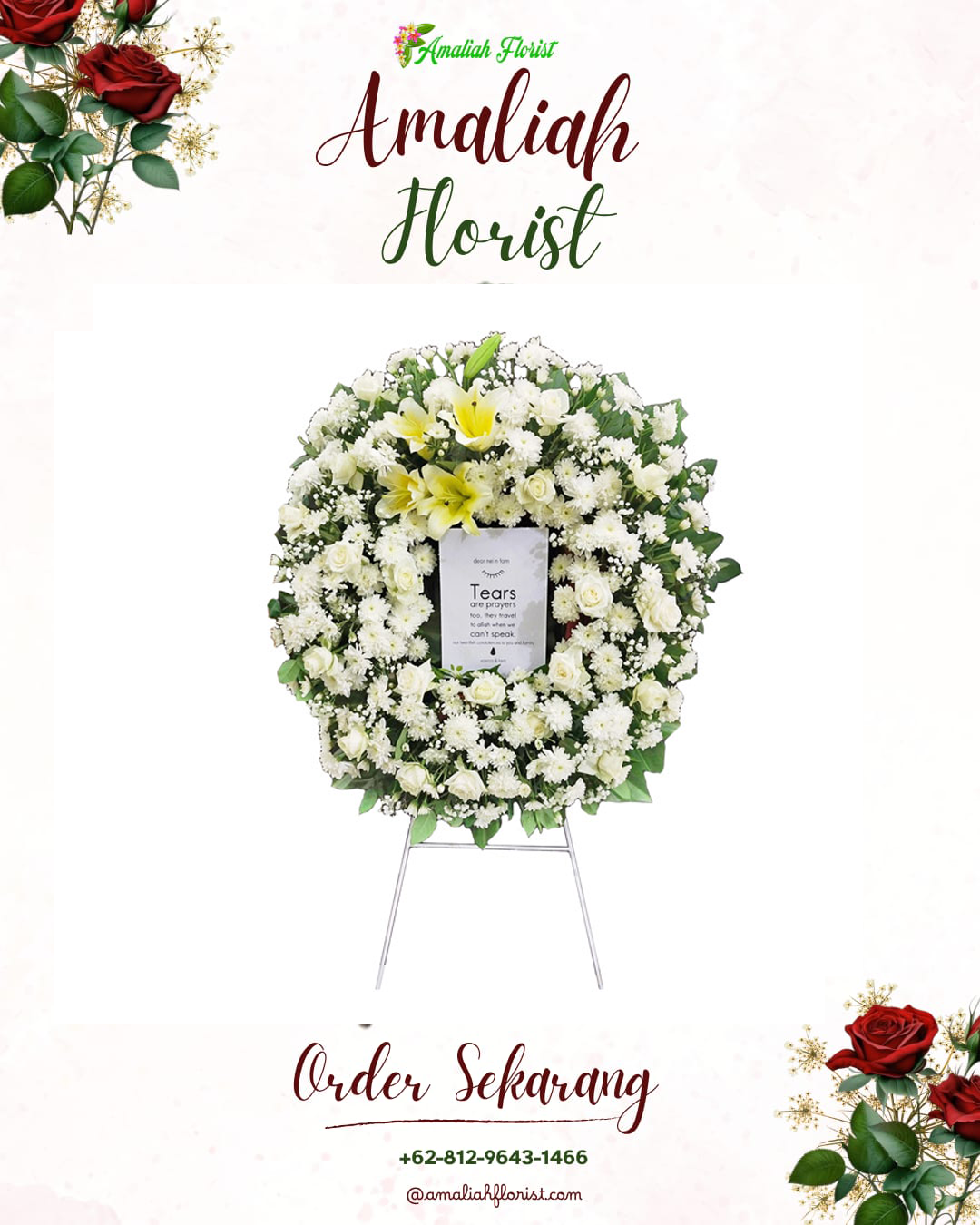 Krans Bunga Duka Bandung